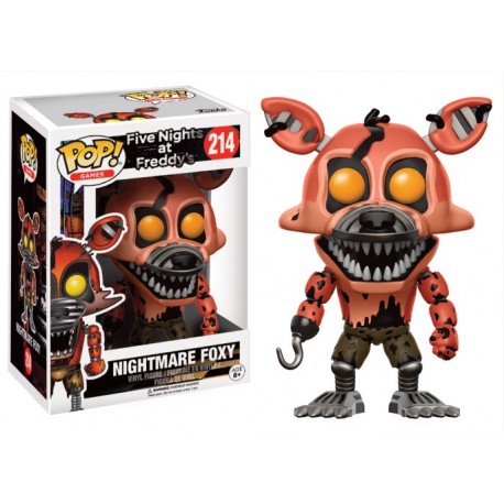 Figurine Five Nights at Freddy's - Nightmare Foxy Pop 10cm