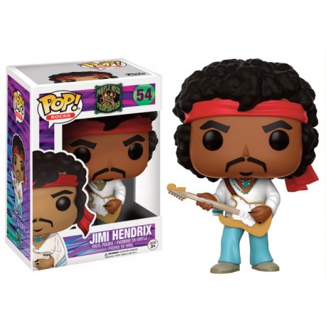 Figurine Rocks - Jimi Hendrix Woodstock Pop 10cm