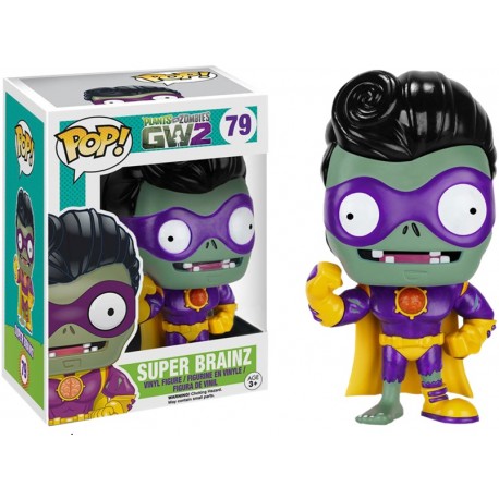 Figurine Plants V Zombies - Super Brainz Exclusive Pop 10cm