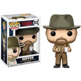 Stranger Things - Hopper with Donut Pop 10 cm