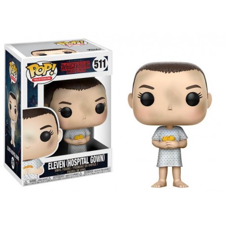 Stranger Things - Eleven Hospital Gown Pop 10 cm