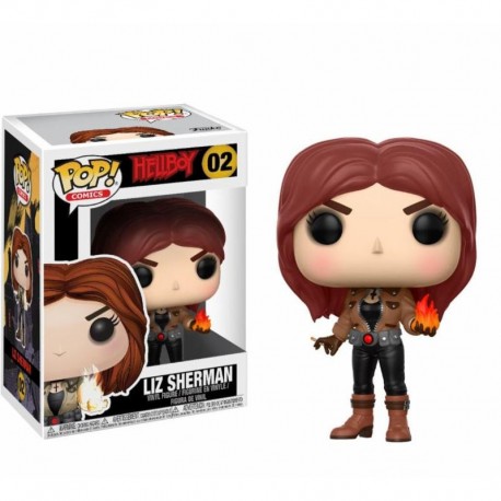 Figurine Hellboy - Liz Sherman Pop 10cm