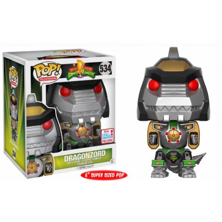 Figurine Power Rangers - Dragonzord Oversized Fall Convention 2017 Pop 15cm