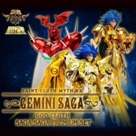 Figurine Saint Seiya - Pack Gemini Saga God Cloth - Saga Premium Set