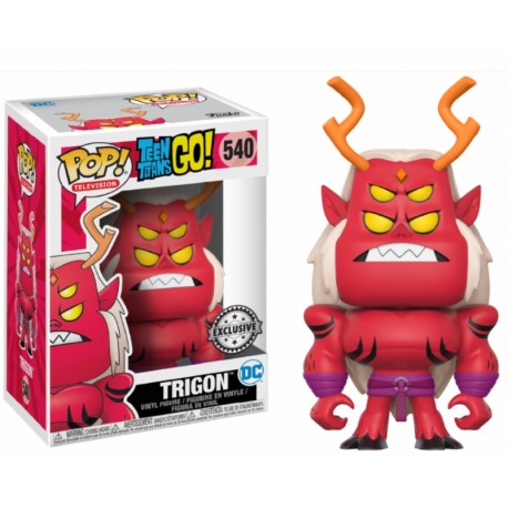 Figurine Teen Titans Go ! - Trigon Exclusive Pop 10cm