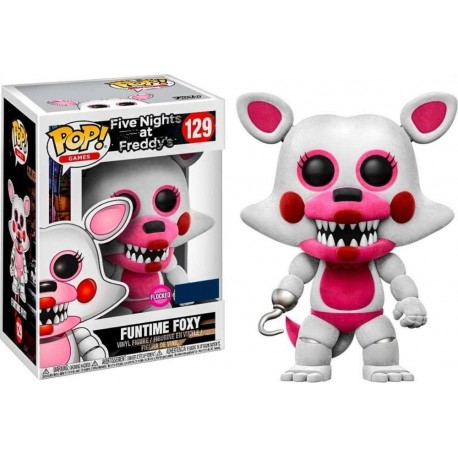 Figurine Five Nights at Freddy's - Funtime Foxy Flocked Exclusive Pop 10cm