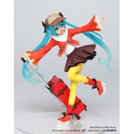 Figurine Hatsune Miku - Hatsune Miku Original Autumn Dress Ver. Travel 18cm