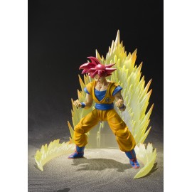 Figurine Dragon Ball Z - Son Gokou Super Saiyan God S.H.Figuarts 15.5cm