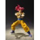 Figurine Dragon Ball Z - Son Gokou Super Saiyan God S.H.Figuarts 15.5cm