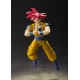 Figurine Dragon Ball Z - Son Gokou Super Saiyan God S.H.Figuarts 15.5cm