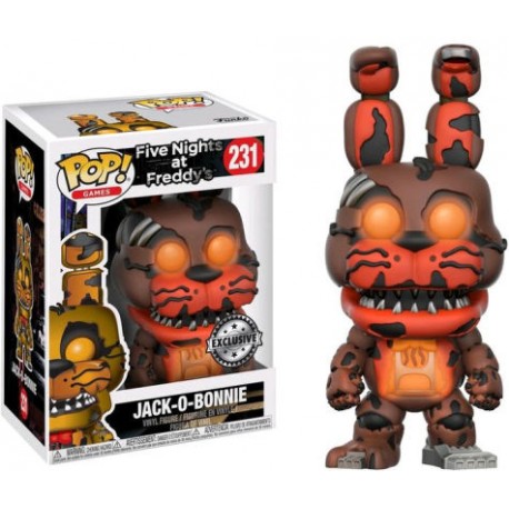 Figurine Five Nights at Freddy's - Jack-O-Bonnie Glows in The Dark Exclusive Pop 10cm