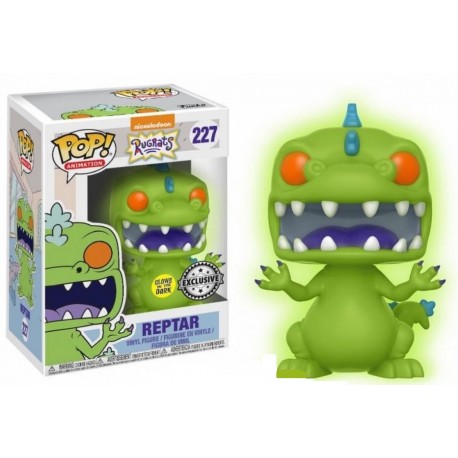 Figurine Les Razmoket - Reptar Glows in the Dark Exclusive Pop 10cm