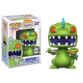 Figurine Les Razmoket - Reptar with Cereal Box Exclusive Pop 10cm