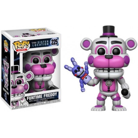 Figurine Five Nights at Freddy's Sister Location - Funtime Freddy Exclusive Pop 10cm