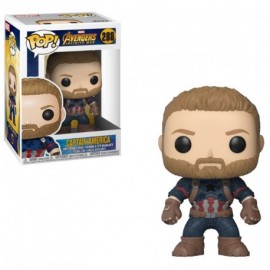 Figurine Marvel - Avengers Infinity War - Captain America Pop 10cm