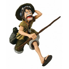 Figurine One Piece - Scultures Monkey D. Luffy Army Special Color Version 16cm
