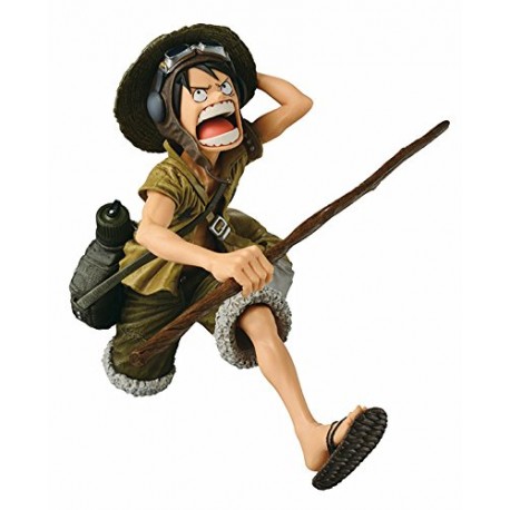 Figurine One Piece - Scultures Monkey D. Luffy Army Special Color Version 16cm