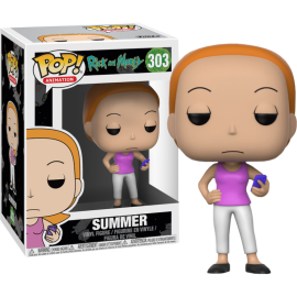 Figurine Rick and Morty - Warrior Summer Pop 10cm