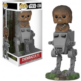 Figurine Star Wars - Chewbacca with AT-ST Pop 24cm
