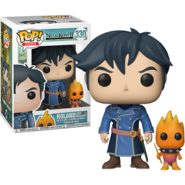 Figurine Ni No Kuni - Roland with Higgledy Pop 10cm