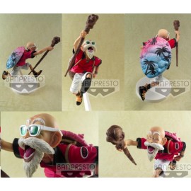 Figurine Dragon Ball Z - Scultures Tortue Geniale / Master Roshi Tropical Color Ver. 12 cm