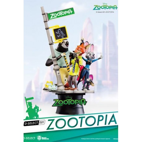 Figurine Disney Zootopie - Diorama D-Select 001 16cm