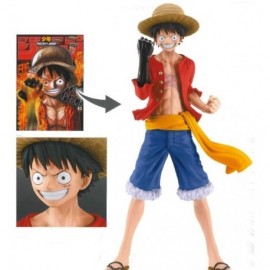 Figurine One Piece - Monkey.D.Luffy  Jump 50Th Anniversary 20cm