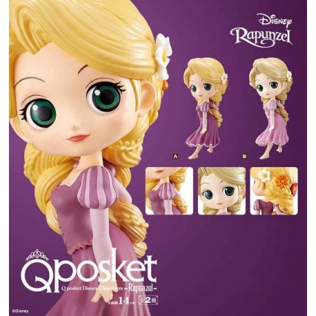 Figurine Q Posket Disney - Rapunzel / Raiponce Special Coloring Vol.3 14cm