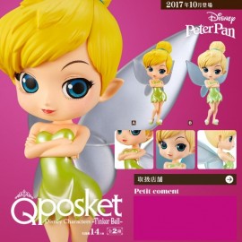 Figurine Q Posket Disney - Peter Pan - Tinker Bell Normal Color ver.A 14cm