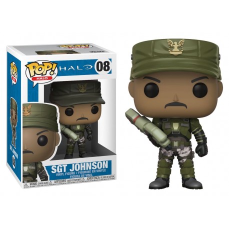 Figurine Halo - Sgt. Johnson Pop 10cm