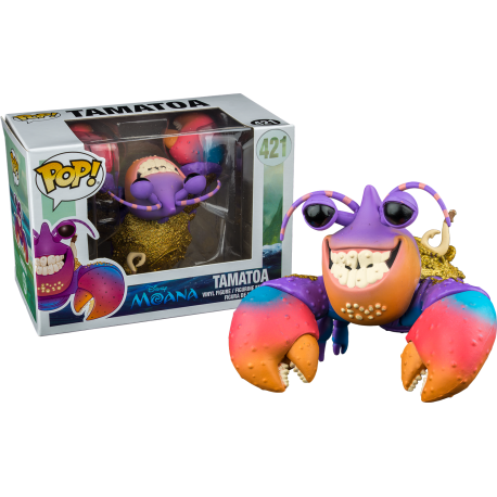 Figurine Disney - Moana/Vaiana - Tamatoa Pop 10cm