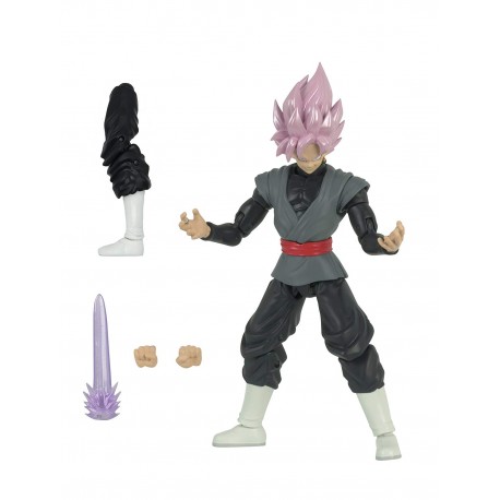 Figurine Dragon Ball Super - Super Saiyan Rosé Goku Black Dragon Stars Series 17 cm