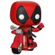 Figurine Marvel - Deadpool - Deadpool & scooter - Pop 10 cm