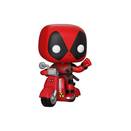 Figurine Marvel - Deadpool - Deadpool & scooter - Pop 10 cm