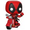 Figurine Marvel - Deadpool - Deadpool & scooter - Pop 10 cm