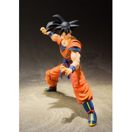 Figurine Dragon Ball Z - Son Gokou Earth S.H.Figuarts 14cm