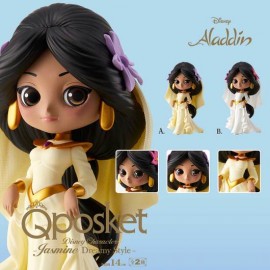 Figurine Q Posket Disney - Jasmine Dreamy Style White Ver.B 14cm