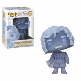 Figurine Harry Potter - Nearly Headless Nick (Blue Translucent) Pop 10cm
