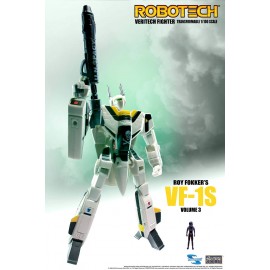 Figurine Robotech - Veritech Fighter Roy Fokker VF-1S 15 cm