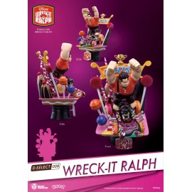 Figurine Disney Le Monde de Ralph - Diorama D-Select 008 14cm
