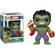 Figurine Marvel - Holiday Hulk with Stocking & Plush Pop 10cm