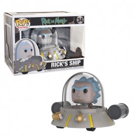 Figurine Rick and Morty - Space Cruiser Exclusive Pop Ride 15cm