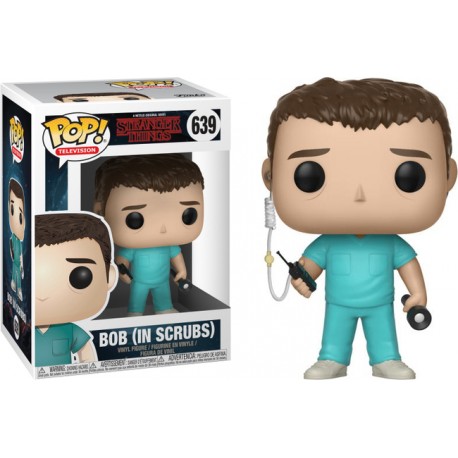 Figurine Stranger Things - Bob in Scrubs Pop 10 cm