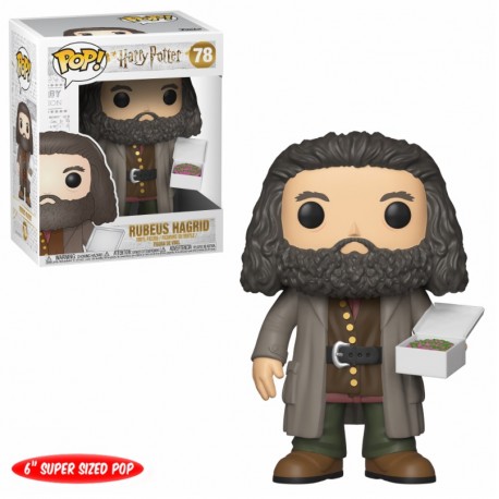 Figurine Harry Potter - Hagrid With Cake Oversized Pop 15cm