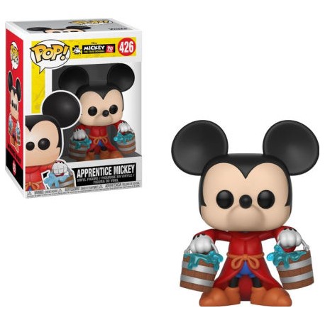 Figurine Disney - Mickey 90th Anniversary - Apprentice Mickey Pop 10cm