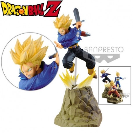 Figurine Dragon Ball Z - Absolute Perfection Trunks Super Saiyan 15cm