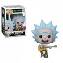 Figurine Rick and Morty - Tiny Rick with Guitar Exclusive Pop 10cm