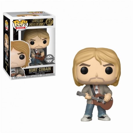 Figurine Rocks - Kurt Cobain MTV Unplugged Exclusive Pop 10cm