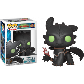 Figurine How to Train your Dragon 3 - Toothless (Krokmou) Pop 10cm