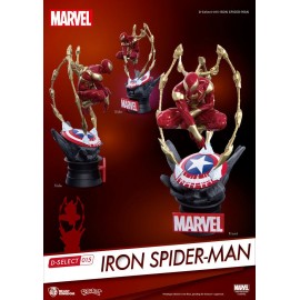 Figurine Marvel - Diorama D-Select Iron Spider-Man 015 16cm